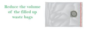 Streamer S Vaccum bag waste 12